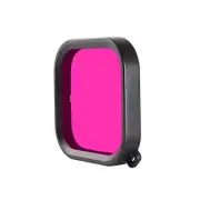 Pink/Red/Purple Diving Filter Lens For GoPro Hero 8 Black Waterproof Case M