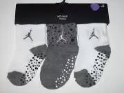 Jordan Jumpman 3 no slip ankle socks 6-12 12-24 Mos Nike New