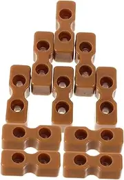 ULDIGI 10pcs Crib Accessories Frame Mounting Pegs Replacement Bed Frame Parts Stabilizers for Bed Rails Plastic Brackets