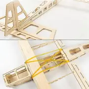 R03 STICK-06 Airplane 580mm Wingspan Balsa Wood DIY Electric Aircraft RC Flying Toy Version Unassembled Single