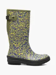 Bogs Boots Amanda Tall Spotty Women's Gumboots OLIVE Size US 8/EU 39