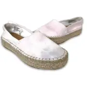 SPLENDID Laney Pastel Tie Dye Espadrille Platform Slip On Sneaker Shoe