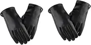 [Sosoport] 2 Pairs Exercise Gloves for Men Leather Gloves for Men Ski Gloves Outdoor Sports Gloves Child Winter Gloves Bike Riding Gloves Men Screen Touch Gloves Gloves Black Boy