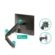 Mbeat activiva Ergolife Dual-Screen Gas Spring Monitor Arm