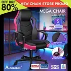 ALFORDSON Gaming Chair Racing Office Executive Computer Seat Work Purple
