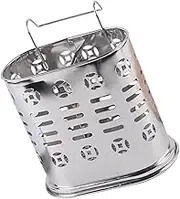 Stainless Steel Chopsticks Holder Multi Functional Utensil Drying Rack with Compartments for Easy Organization for Kitchen Use and Busy Families Portable Design Easy