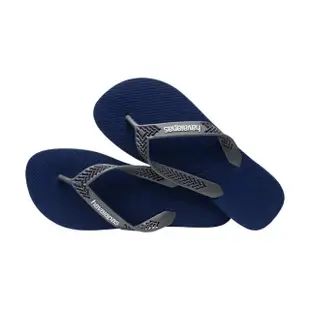 【havaianas 哈瓦仕】拖鞋 男鞋 夾腳拖 寬帶 Power Light Solid 藍 4147963-0555M(哈瓦士)