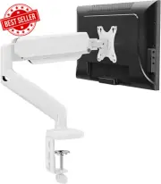 Single Monitor Desk Mount, Adjustable Gas Spring Monitor Arm, Support Max 32 Inc