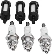 RASTKY Chainsaw Air Filter Fuel Filter Sparking Plug Set Fit for MS180 MS170 018 017 MS 180 170 High-Performance Chainsaw Maintenance Kit for Arborists