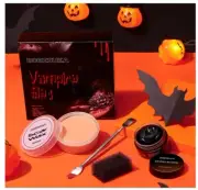 BOBISUKA 4 Piece Halloween SFX Special Effects Makeup Kit Vampire Set
