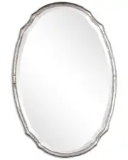 Hewson Silver Hammered Finish Mirror