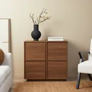 Osaka Two Door Cabinet - Walnut