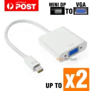 Mini DP to VGA Adapter Display Port Apple Macbook Air Pro Thunderbolt