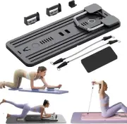 Pilates Board Reformer Set, Foldable Reformer Pilates Machine for Home Gym, 5 in
