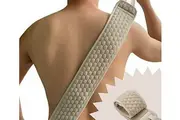 Bath Shower Exfoliating Back Strap Loofah Body Sponge Scrubber Spa Brush