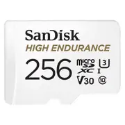 Sandisk High Endurance 256GB V30 Micro SD Card