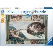 Ravensburger 17408-9 Michelangelo The Creation Of Adam 5000pc Jigsaw Puzzle