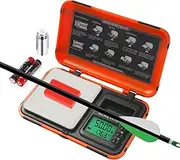 Archery Scale Dual Unit and HD Display LCD Digital Pocket Arrows Scale,200g x 0.01g Gram Scale Digital Mini Scale(Battery Included) Orange