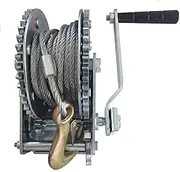 Boss Buck Winch 1,200 lb with Cable & Hook