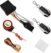 Alipis 1 Set Motorcycle Security Alarm System with Engine Start Function Remote Arming Disarming Compatible with Motorcycles Weather Resistant Reliable Performance