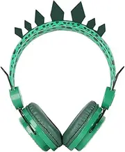 Gatuida Over Ear Headphones with Microphone Soft Earmuffs Comfortable Dinosaur Design for Compatibility for Mobile and Computer Use