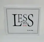 Less Is More by Joe Deng- Magic Trick with Polished Black Walnut Wood