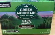 Green Mountain Dark Magic Coffee -- 72 K-Cups -- 6 boxes of 12 K-Cups per box