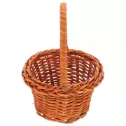 8 X5cm Mini Basket for Craft Mango Woven Exquisite Detail Nursery School