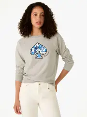 Peacock Floral Sweatshirt