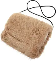 [TOGEVAL] Faux Fur Hand for Women Portable Winter Warmer Sleeve Elegant Color Design for Weddings Parties Stylish Accessory for Cold Weather