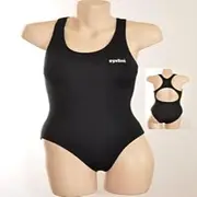 [Eyeline] GP500/12 Girls Surge Back CRP Polyester Swimwear Black Size 12
