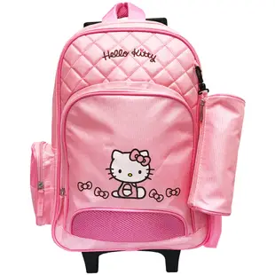 Hello Kitty拉桿書包+筆袋 【台灣正版現貨】
