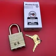 New Master Lock 60014NLFUS 1-3/4" W x 3-1/8 L Keyed Padlock