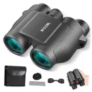 15x32 Compact Binoculars for Adults&Kids: Small Binoculars for Bird 2-Black