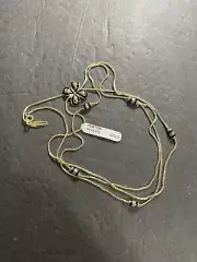 Beautiful New Anne Fontaine Gold Plated Fenton Necklace Tagged No Box