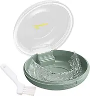Retainer Storage Box - Retainer Case Denture Container,Portable False Teeth Storage Box, Denture Storage Container Retainer Holder, Travel Borato