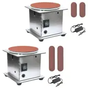 Mini Bench Grinder 5 inch 12-24V 7 Speed Adjustable 6000R/Min Electric Table