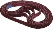 Holibanna 5pcs Abrasive Belt Sanding Belts Stone Polishing Tools Brown Polyester Waterproof Backing