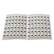 2D Flat Fishing Eyes Tape for Fly Tying Jigs 40 Pairs Lure Making