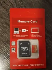 Micro SD Memory Card - Adapter - 64GB