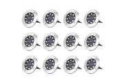 Oppsbuy Outdoor Solar Ground Lights LED Solar Garden Lights Pathway Light
