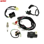 For 1994-1996 Honda TRX300FW Wire Harness Ignition Coil CDI Rectifier Spark Plug