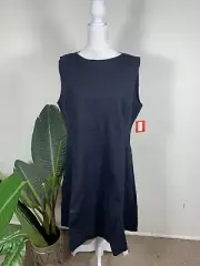 Spanx WOMENS Sleeveless Perfect Fit And Flare Dress, Size L