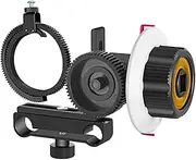 VD-F0 Camera Follow Focus 15MM Follow Focus with Gear Ring Belt for and Other DSLR Camera