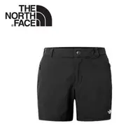 在飛比找樂天市場購物網優惠-【The North Face 女 DWR透氣運動短褲《黑》