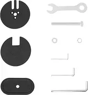 VIVO Black Heavy Duty Grommet Kit for Desk Monitor Mount Stands, Sturdy 4 Inch Grommet Mount with Hardware, PT-SD-GT01D