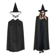 Women Witch Hat with Witch Cloak Lace Eye Mask Women Witch Costume Accessories