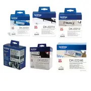 Brother White Continuous Paper Labelling Tape - 50mm