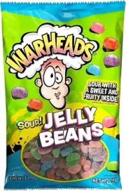 Warheads Sour Jelly beans Candy 1 kg