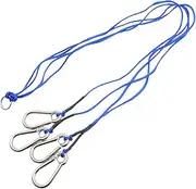 Stair Harness, 4 Arm Navy-Grade Crab Pot Harness with Heavy Metal Hooks, Sturdy Sea Cage Rope, Freshwater Saltwater Lifting Harness for Shrimp, Shrimp Jars